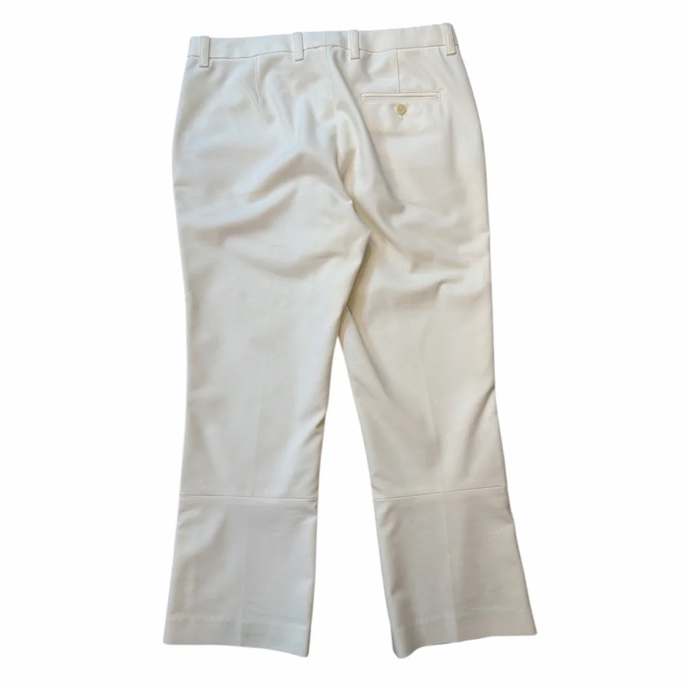3.1 Phillip Lim Cream Cropped Trousers - Picture 2 of 5
